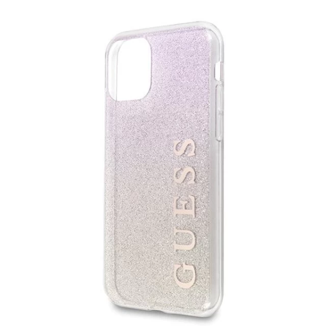 Чохол Guess Glitter Gradient для iPhone 11 Pro Max Pink (GUHCN65PCUGLGPI)