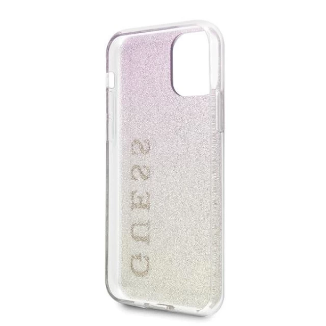 Чехол Guess Glitter Gradient для iPhone 11 Pro Max Pink (GUHCN65PCUGLGPI)