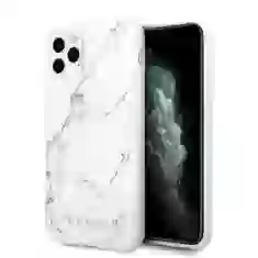 Чехол Guess Marble для iPhone 11 Pro White (GUHCN58PCUMAWH)