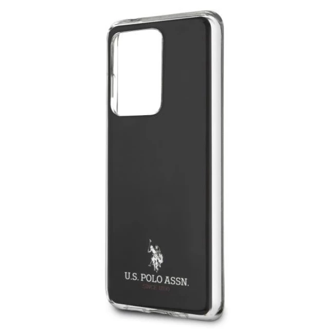Чохол U.S. Polo Assn Shiny Big Logo для Samsung Galaxy S20 Ultra G988 Black (USHCS69TPUBK)