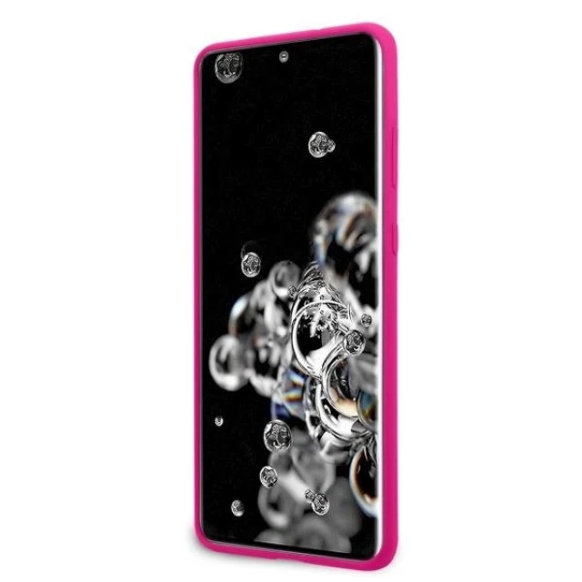 Чехол Guess Tone On Tone для Samsung Galaxy S20 Ultra Pink (GUHCS69LS4GFU)