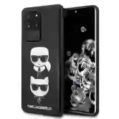 Чохол Karl Lagerfeld Embossed Karl & Choupette для Samsung Galaxy S20 Ultra Black (KLHCS69KICKC)