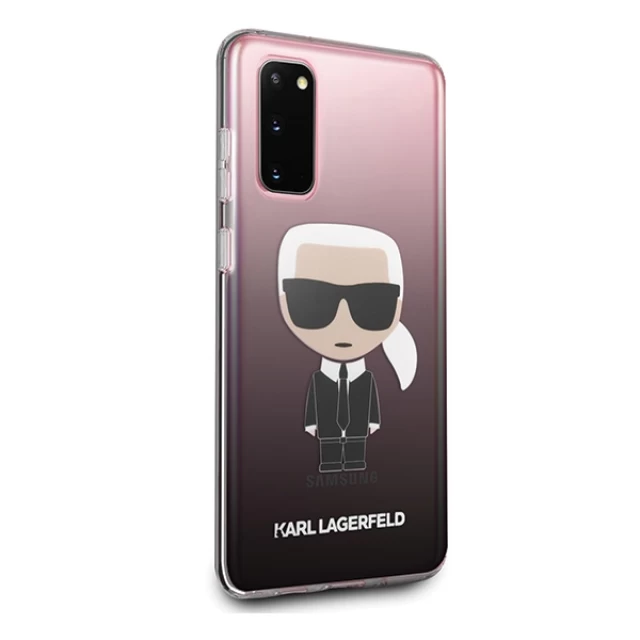 Чехол Karl Lagerfeld Karl Ikonik для Samsung Galaxy S20 G980 Black (KLHCS62TRDFKBK)