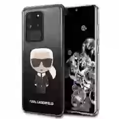 Чохол Karl Lagerfeld Karl Ikonik для Samsung Galaxy S20 Ultra G988 Black (KLHCS69TRDFKBK)