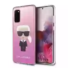 Чехол Karl Lagerfeld Karl Ikonik для Samsung Galaxy S20 G980 Pink (KLHCS62TRDFKPI)