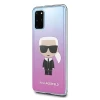 Чохол Karl Lagerfeld Karl Ikonik для Samsung Galaxy S20 Plus G985 Pink (KLHCS67TRDFKPI)