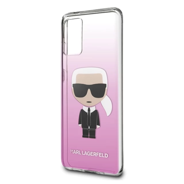 Чехол Karl Lagerfeld Karl Ikonik для Samsung Galaxy S20 Plus G985 Pink (KLHCS67TRDFKPI)