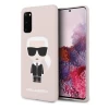 Чехол Karl Lagerfeld Fullbody Silicone Iconic для Samsung Galaxy S20 Light Pink (KLHCS62SLFKPI)