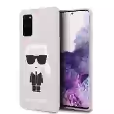 Чохол Karl Lagerfeld Fullbody Silicone Iconic для Samsung Galaxy S20 Plus Pink (KLHCS67SLFKPI)