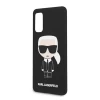 Чехол Karl Lagerfeld Fullbody Silicone Iconic для Samsung Galaxy S20 Black (KLHCS62SLFKBK)