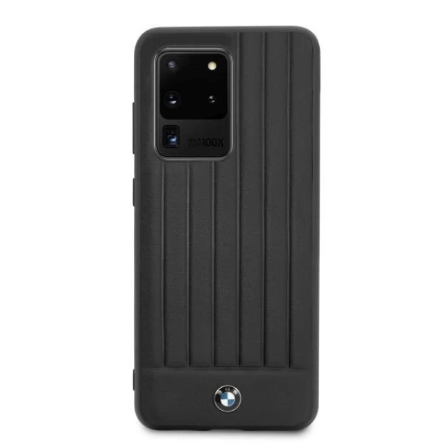 Чехол BMW для Samsung Galaxy S20 Ultra G988 Signature Black (BMHCS69POCBK)