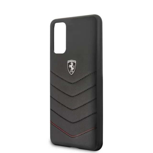 Чехол Ferrari для Samsung Galaxy S20 G980 Heritage Black (FEHQUHCS62BK)