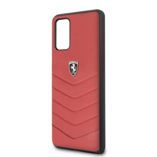 Чехол Ferrari для Samsung Galaxy S20 Plus G985 Heritage Red (FEHQUHCS67RE)