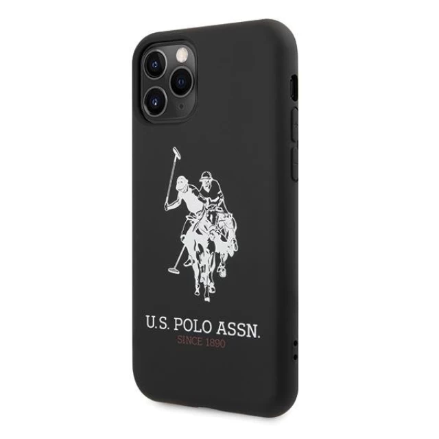 Чехол U.S. Polo Assn Silicone Collection для iPhone 11 Pro Black (USHCN58SLHRBK)