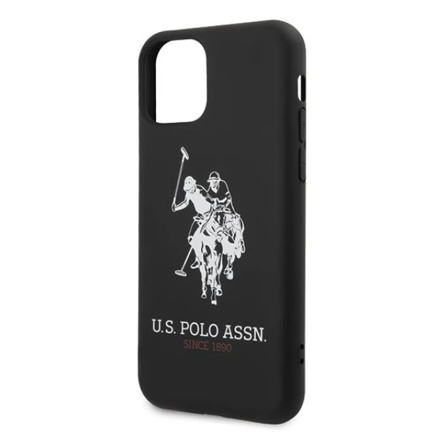 Чохол U.S. Polo Assn Silicone Collection для iPhone 11 Pro Black (USHCN58SLHRBK)