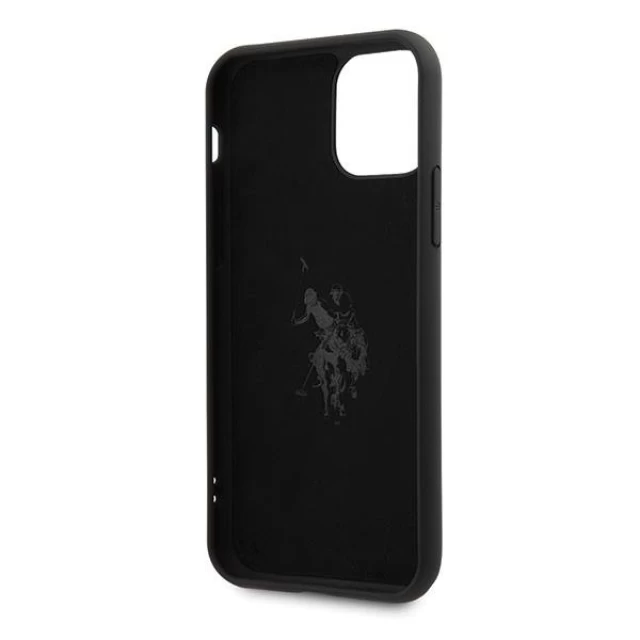 Чехол U.S. Polo Assn Silicone Collection для iPhone 11 Pro Black (USHCN58SLHRBK)