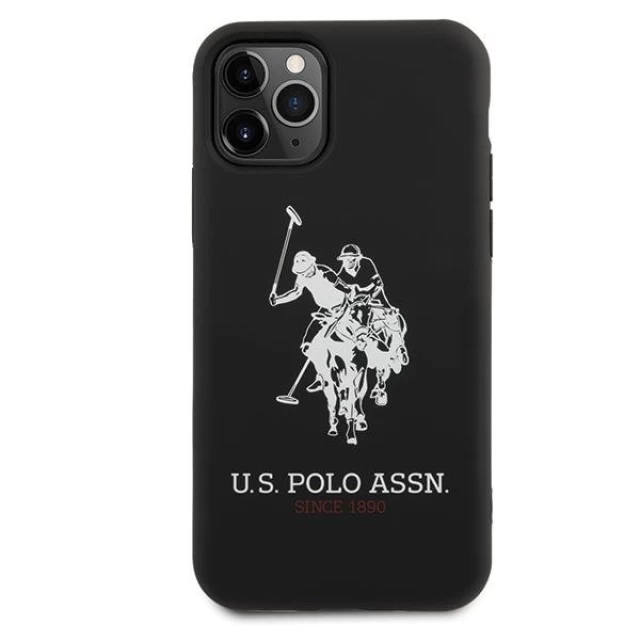 Чохол U.S. Polo Assn Silicone Collection для iPhone 11 Pro Black (USHCN58SLHRBK)