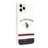 Чохол U.S. Polo Assn Tricolor Pattern Collection для iPhone 11 Pro White (USHCN58PCSTRB)