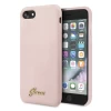 Чохол Guess Silicone Vintage Gold Logo для iPhone 7 | 8 | SE 2022/2020 Light Pink (GUHCI8LSLMGLP)