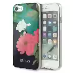 Чехол Guess Flower Collection для iPhone SE 2020/8/7 Black (GUHCI8PCUTRFL01)