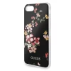 Чохол Guess Flower Collection Shiny для iPhone SE 2022/SE 2020 | 8 | 7 Black (GUHCI8PCUTRFL04)
