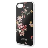 Чехол Guess Flower Collection Shiny для iPhone SE 2022/SE 2020 | 8 | 7 Black (GUHCI8PCUTRFL04)