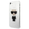Чохол Karl Lagerfeld Glitter Ikonik Karl для iPhone 8 | 7 | SE 2020 Silver (KLHCI8TPUTRIKSL)