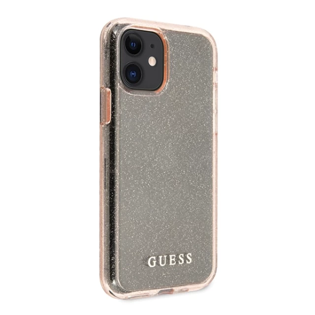 Чохол Guess Glitter для iPhone 11 Pink (GUHCN61PCGLPI)