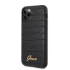 Чехол Guess Croco Collection для iPhone 11 Pro Black (GUHCN58PCUMLCRBK)
