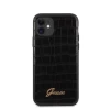 Чехол Guess Croco Collection для iPhone 11 Black (GUHCN61PCUMLCRBK)