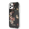 Чехол Guess Flower Collection для iPhone 11 Pro Black (GUHCN58IMLFL04)