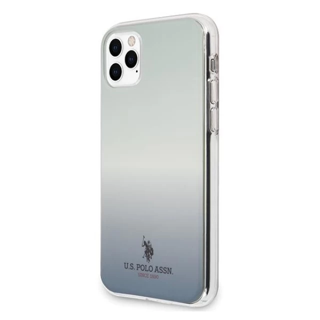 Чехол U.S. Polo Assn Gradient Pattern Collection для iPhone 11 Pro Blue (USHCN58TRDGLB)