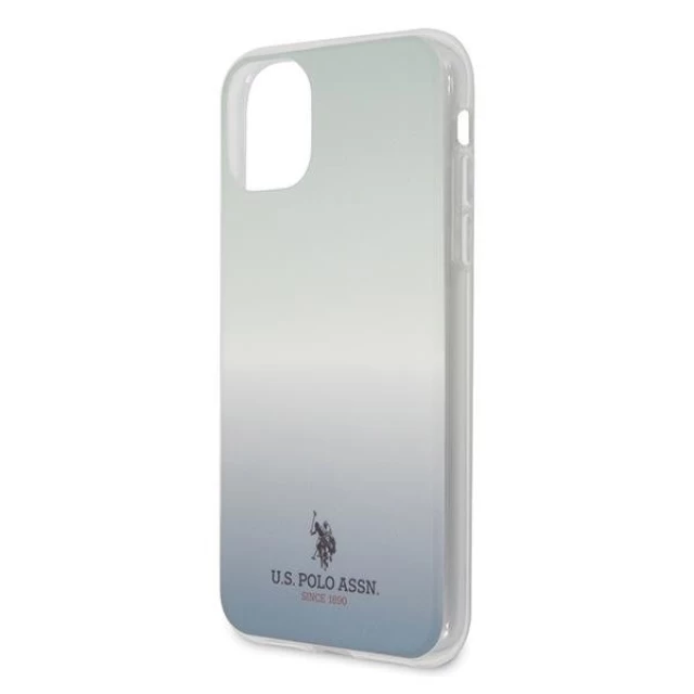 Чехол U.S. Polo Assn Gradient Pattern Collection для iPhone 11 Pro Blue (USHCN58TRDGLB)