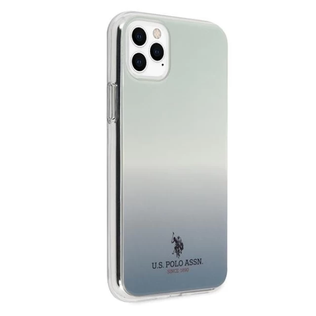 Чехол U.S. Polo Assn Gradient Pattern Collection для iPhone 11 Pro Blue (USHCN58TRDGLB)