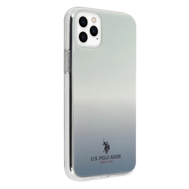 Чохол U.S. Polo Assn Gradient Pattern Collection для iPhone 11 Pro Blue (USHCN58TRDGLB)