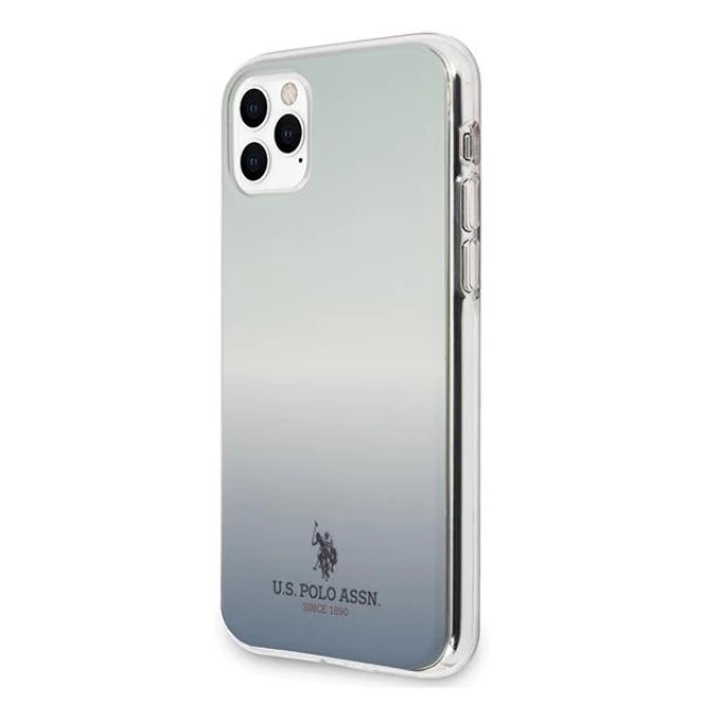 Чохол U.S. Polo Assn Gradient Pattern Collection для iPhone 11 Pro Max Blue (USHCN65TRDGLB)