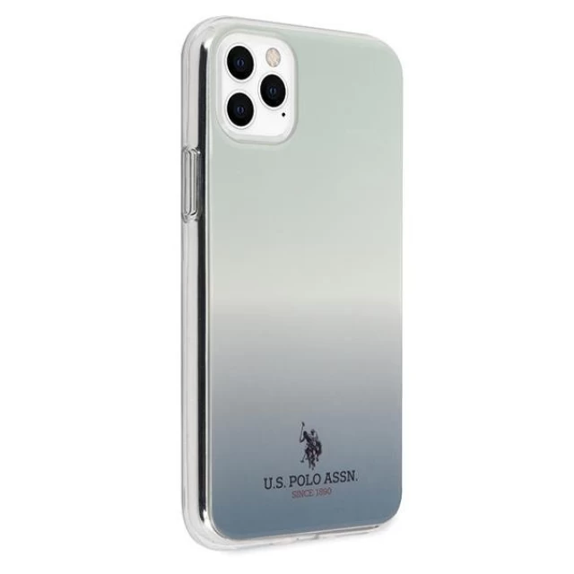 Чохол U.S. Polo Assn Gradient Pattern Collection для iPhone 11 Pro Max Blue (USHCN65TRDGLB)