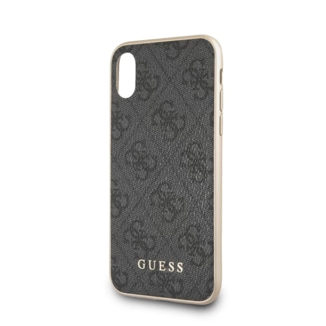 Чехол Guess 4G Collection для iPhone X | XS Grey (GUHCPXG4GG)