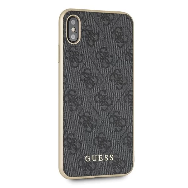 Чохол Guess 4G Collection для iPhone XS/X Grey (GUHCI65G4GG)