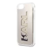 Чехол Karl Lagerfeld Glitter Mirror Karl Logo для iPhone SE 2022/SE 2020 | 8 | 7 Silver (KLHCI8KLMLGR)