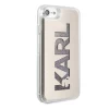 Чехол Karl Lagerfeld Glitter Mirror Karl Logo для iPhone SE 2022/SE 2020 | 8 | 7 Silver (KLHCI8KLMLGR)