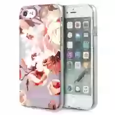 Чехол Guess Flower Collection для iPhone SE 2020/8/7 Lilac (GUHCI8PCUTRFL02)