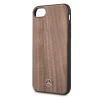 Чехол Mercedes Wood Line Walnut для iPhone 8 | 7 | SE 2022/2020 Brown (MEHCI8VWOLB)