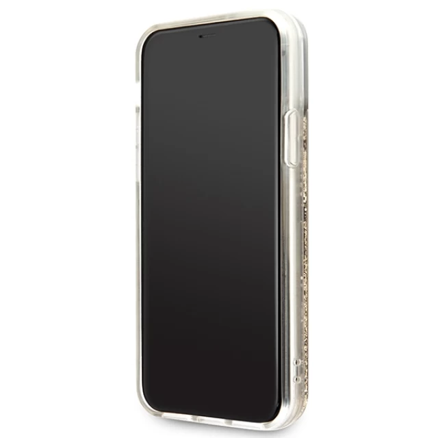 Чохол Guess Glitter Charms для iPhone 11 Gold (GUOHCN61GLHFLGO)