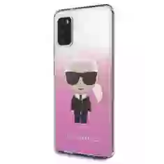 Чехол Karl Lagerfeld Iconic Karl для Samsung Galaxy A41 (A415) Pink (KLHCA41TRDFKPI)