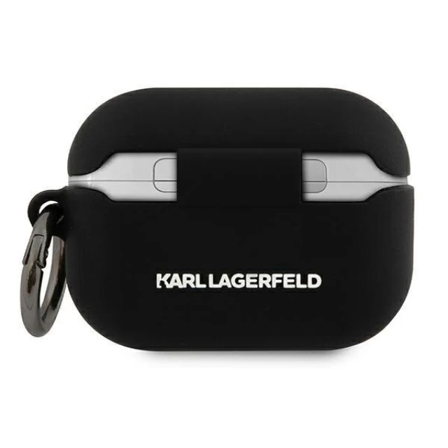 Чохол Karl Lagerfeld Silicone Choupette для AirPods Pro Black (KLACAPSILCHBK)