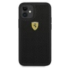 Чехол Ferrari для iPhone 12 mini Off Track Perforated Black (FESPHEHCP12SBK)