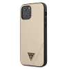 Чехол Guess Saffiano для iPhone 12 | 12 Pro Light Gold (GUHCP12MVSATMLLG)