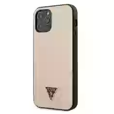 Чохол Guess Saffiano для iPhone 12 | 12 Pro Light Gold (GUHCP12MVSATMLLG)