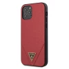 Чохол Guess Saffiano для iPhone 12 | 12 Pro Red (GUHCP12MVSATMLRE)